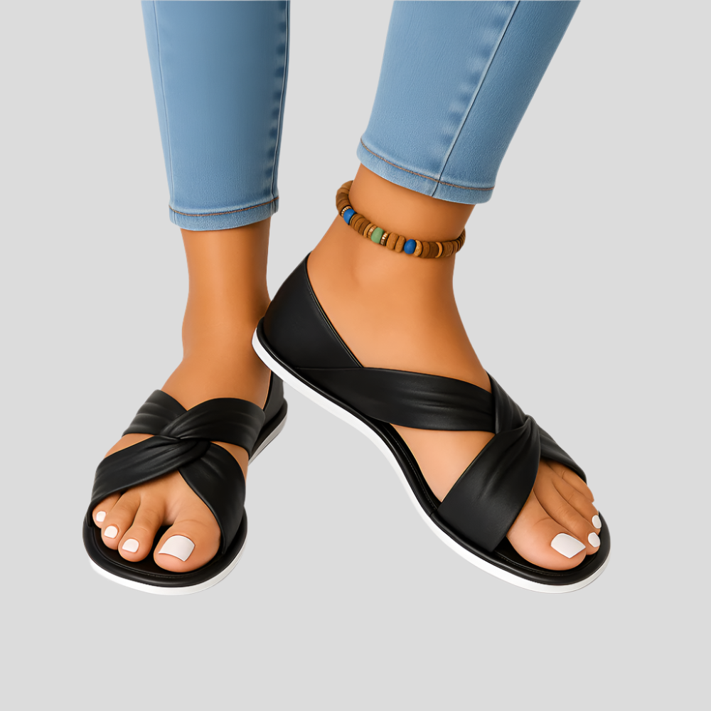Rhea – Sandales pour femmes avec soutien de la voûte plantaire pour un usage quotidien confortable