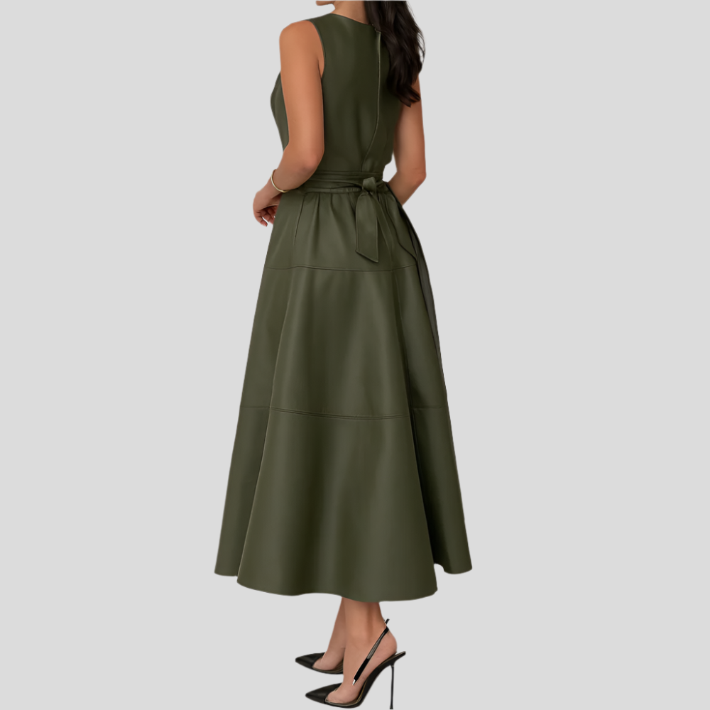 Robe trapèze sans manches Chloé – Style d'été sans effort