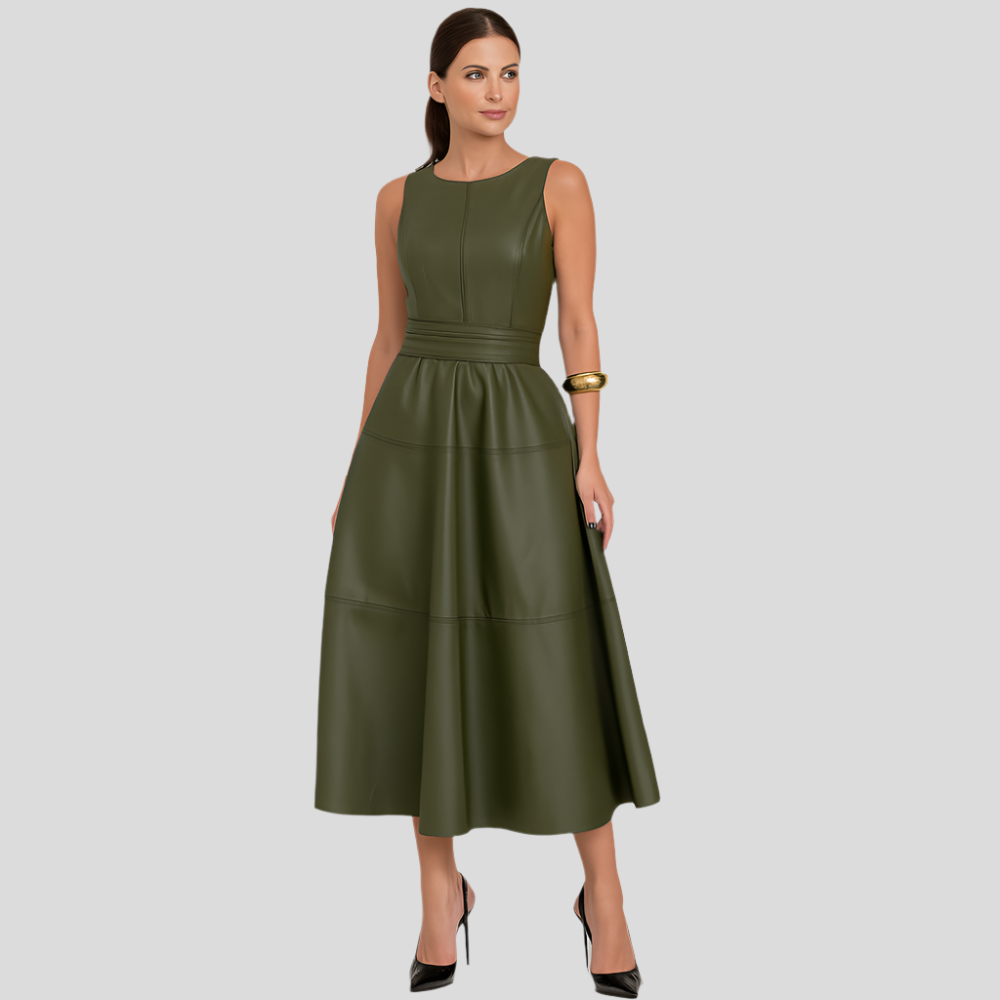 Robe trapèze sans manches Chloé – Style d'été sans effort