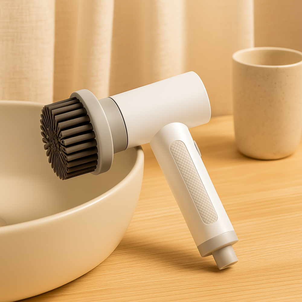 CleanForce – Brosse électrique de nettoyage professionnel pour cuisine et four