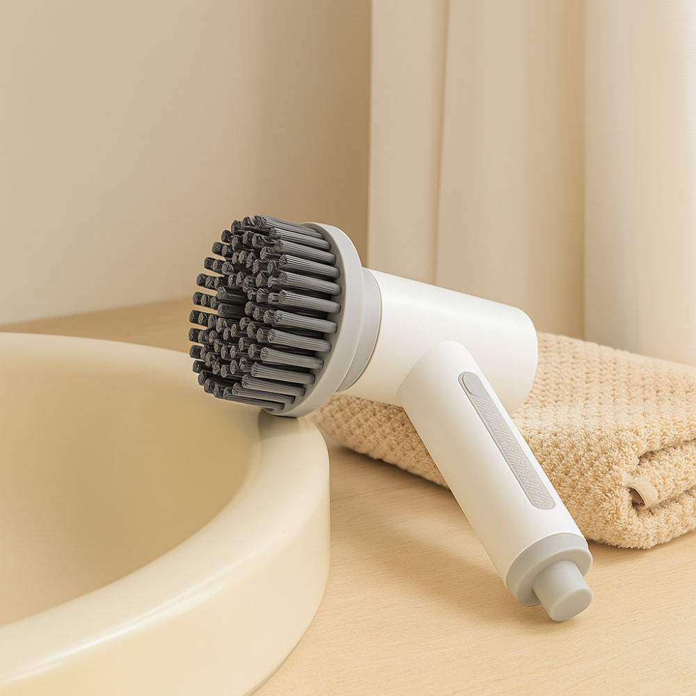 CleanForce – Brosse électrique de nettoyage professionnel pour cuisine et four