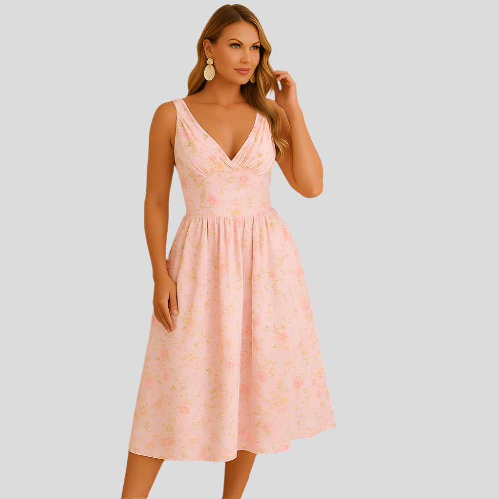 Alena – Robe d'été élégante et flatteuse