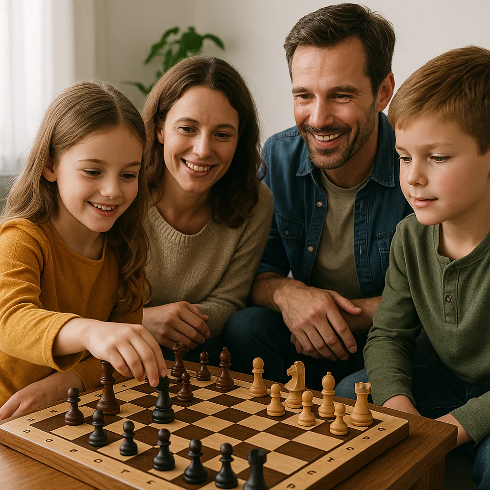 Jeu d’Échecs en Bois – Compétition & Artisanat