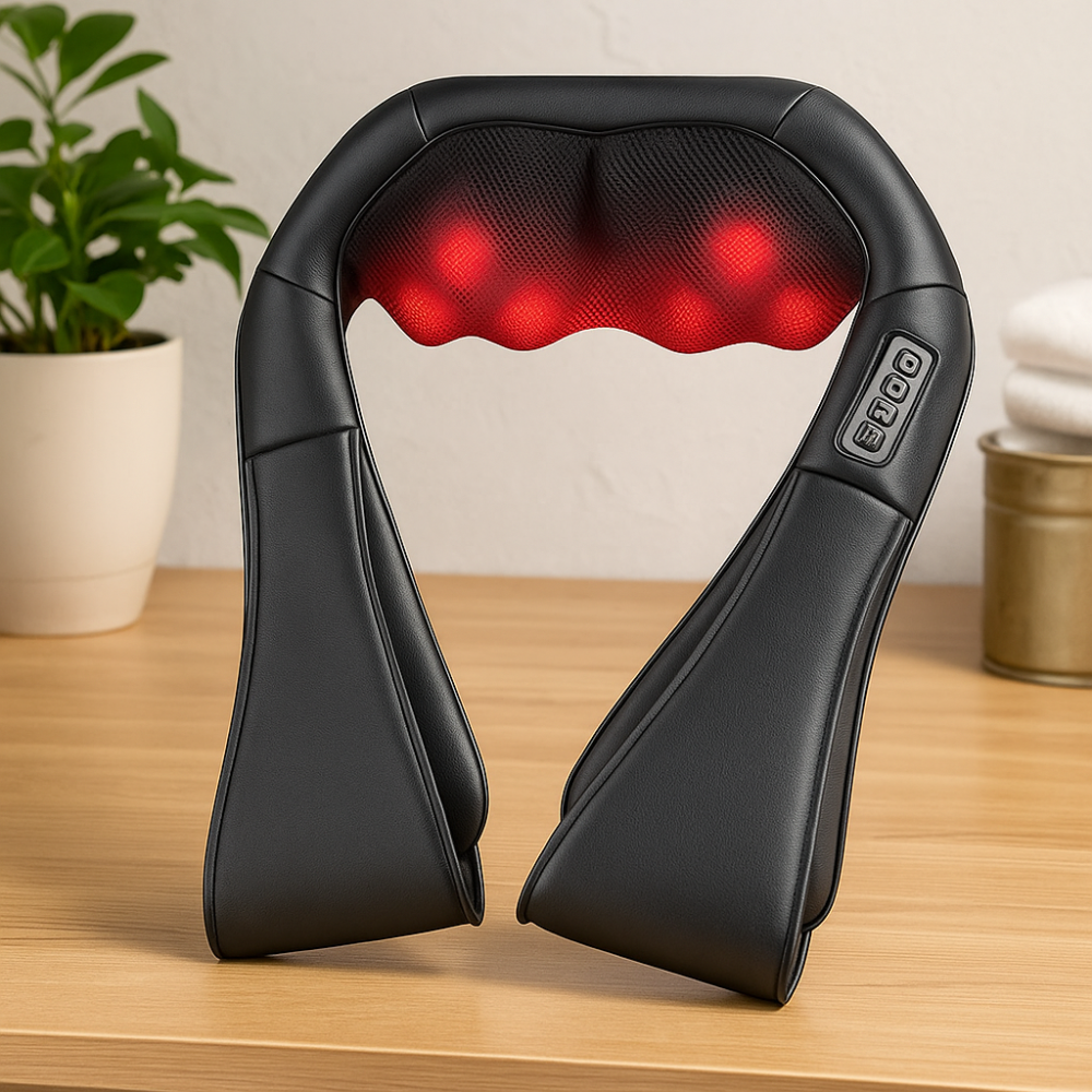 RelaxPro - Appareil de massage chauffant multifonctionnel pour le cou, le dos, les épaules et les jambes