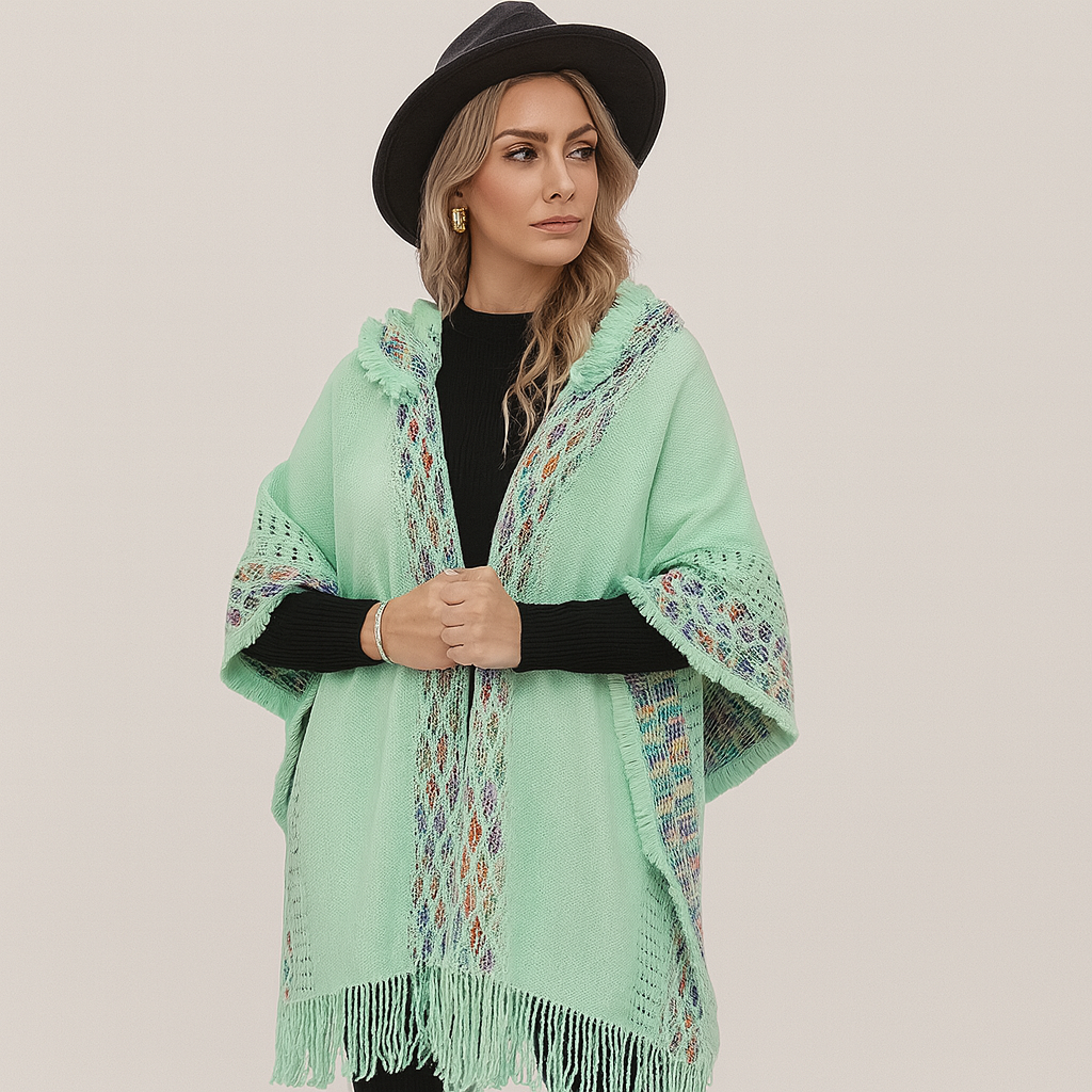 Deborah | Manteau d'hiver doux et extensible avec capuche pour femmes