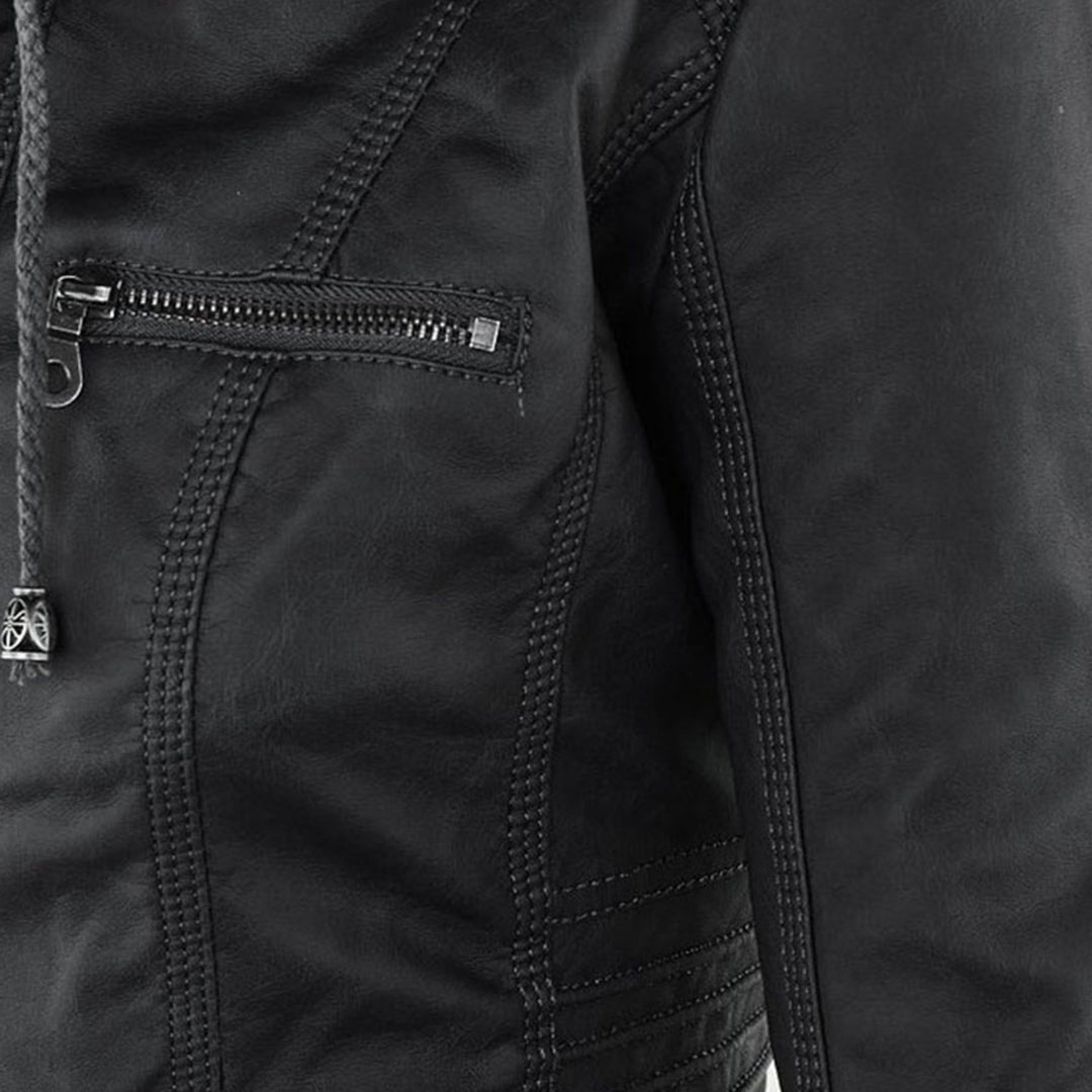Veste imperméable pour femmes avec capuche