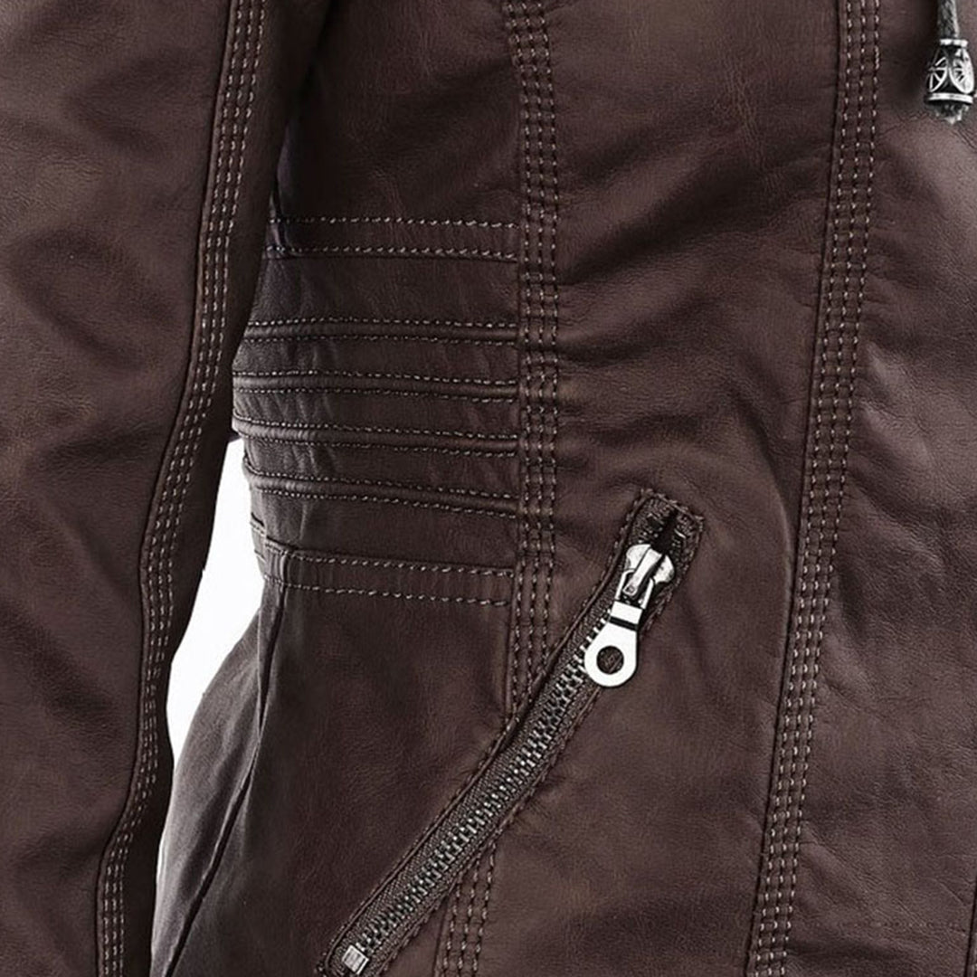 Veste imperméable pour femmes avec capuche