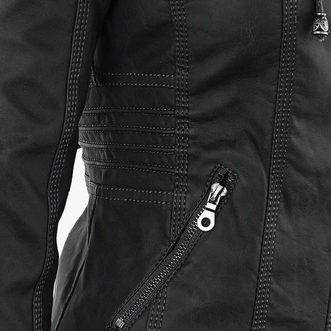 Veste imperméable pour femmes avec capuche