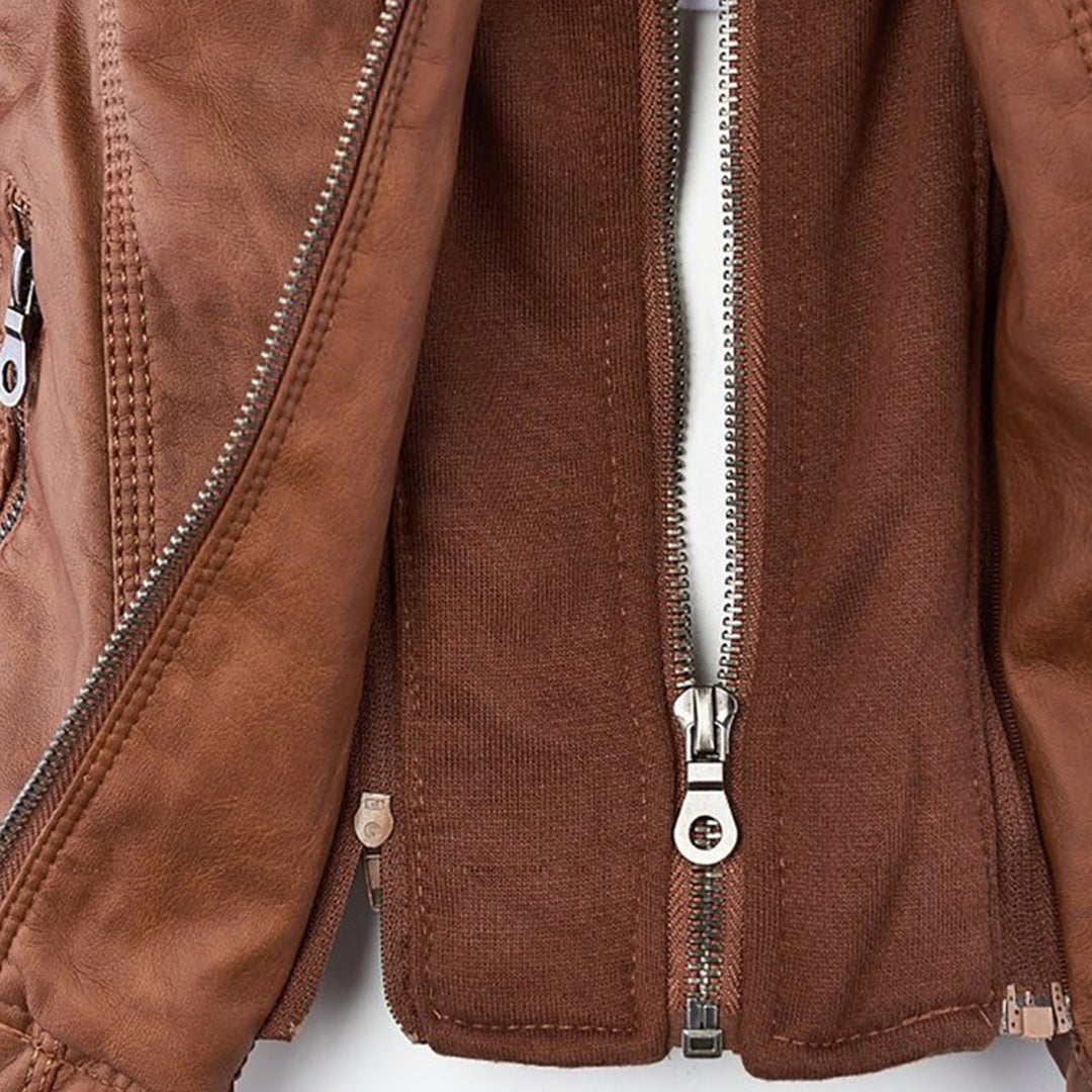 Veste imperméable pour femmes avec capuche