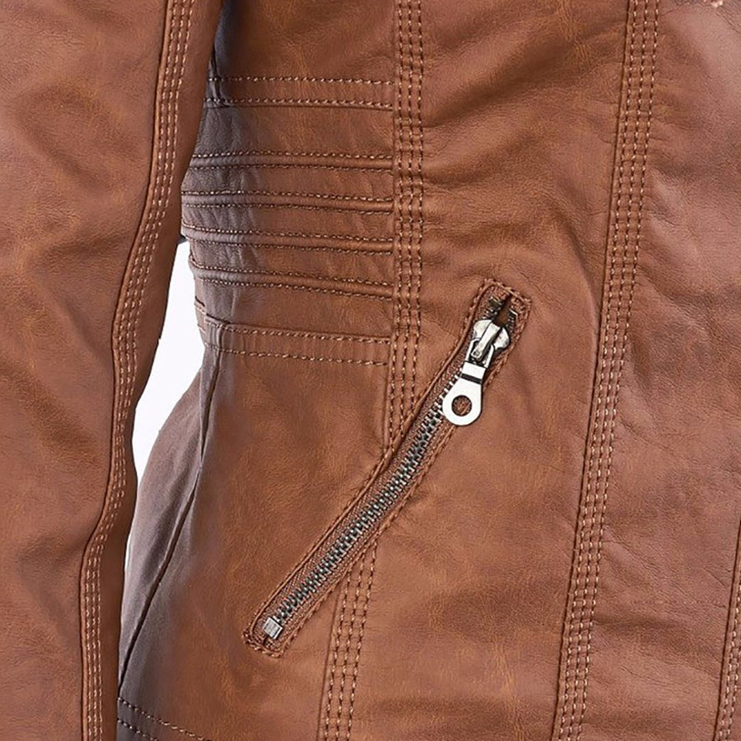 Veste imperméable pour femmes avec capuche