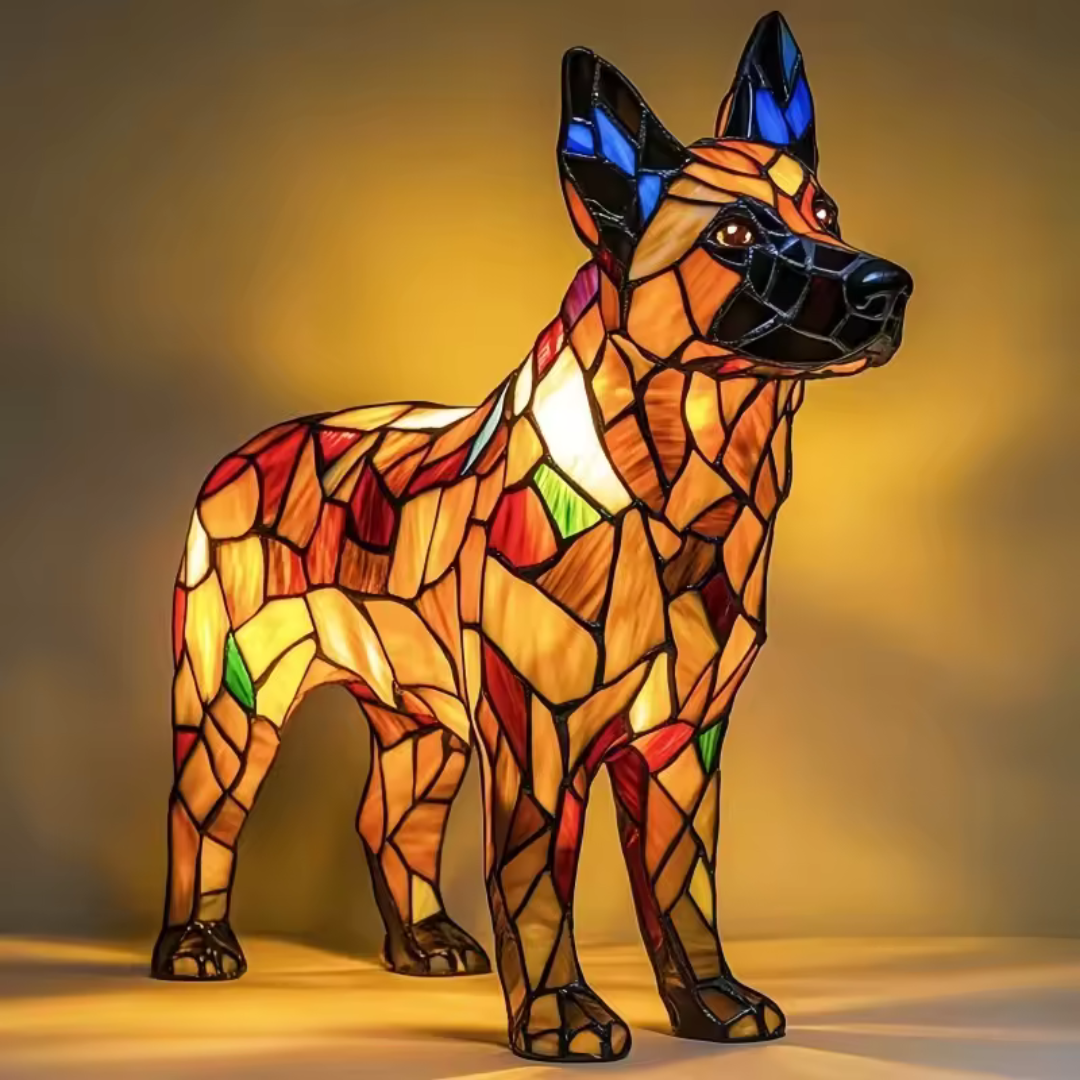 Leuchthund - lampe faite à la main qui illumine les cœurs