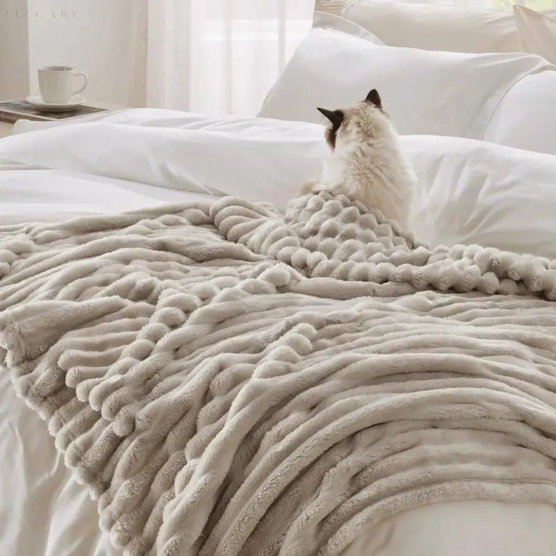 NordiNest - Tapis en Peluche