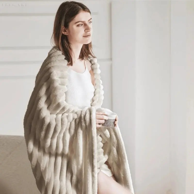 NordiNest - Tapis en Peluche