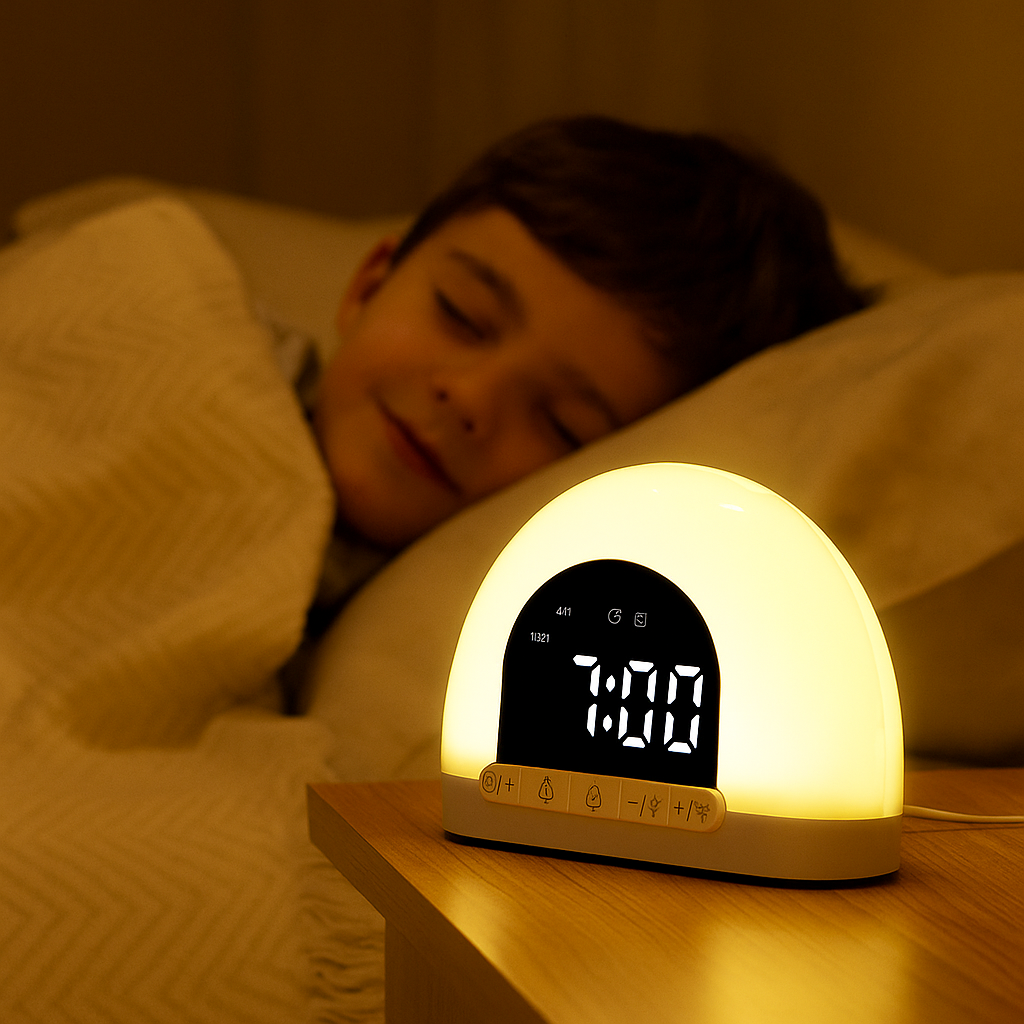 DayRise | Lampe de réveil intelligente avec deux alarmes