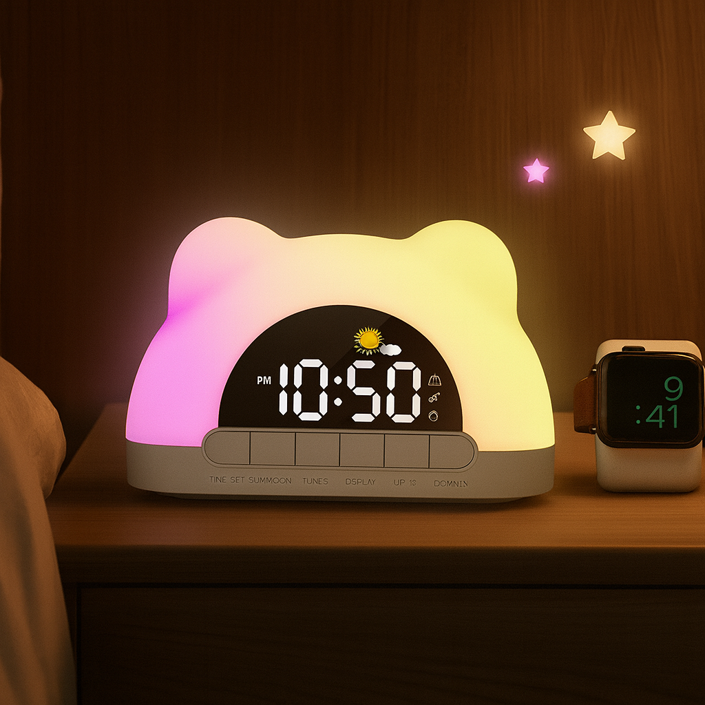 DayRise | Lampe de réveil intelligente avec deux alarmes