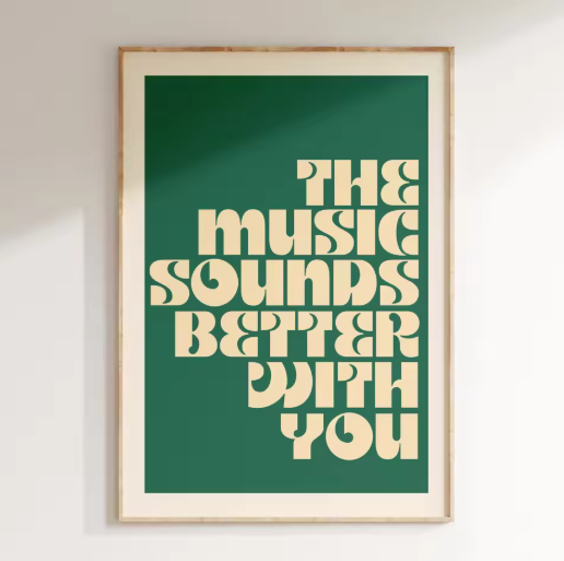 RetroPop - Affiches typographiques vibrantes