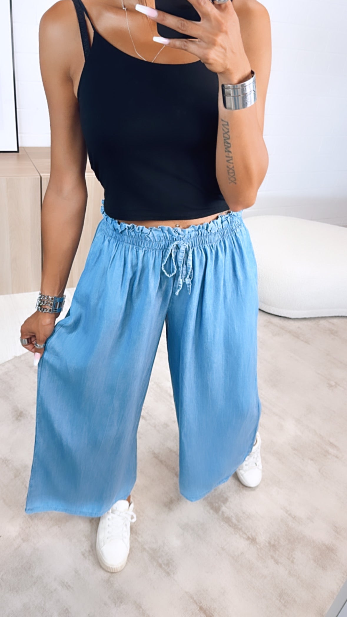 Rachel - Pantalon large et aéré