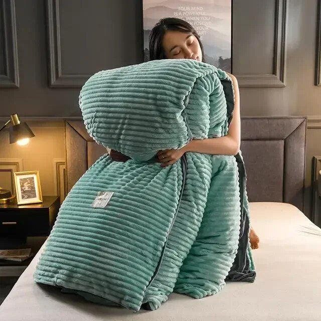 FluffyHaven Couverture en Peluche Douce – Confort et Chaleur Ultimes