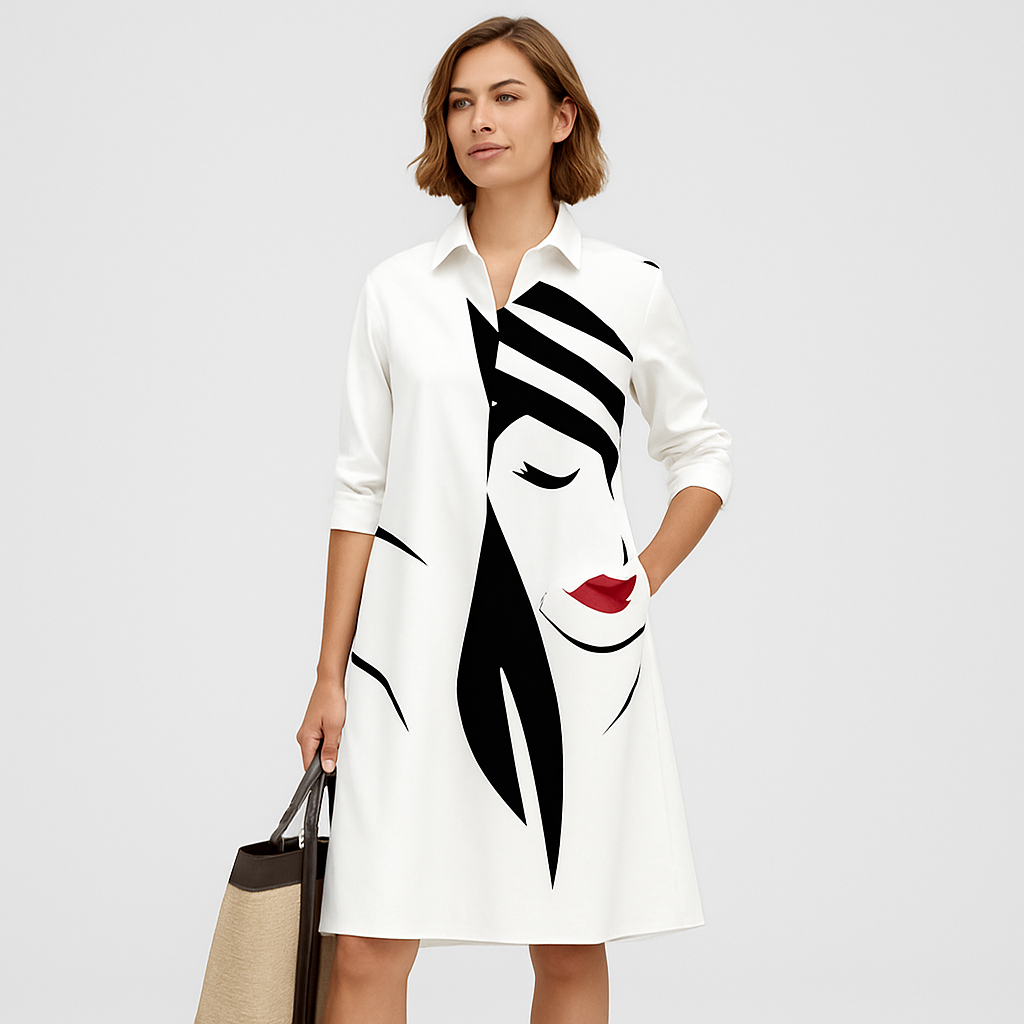 Elantra | Robe midi élégante Darcie