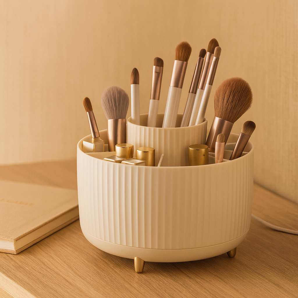 Organisateur pivotant à 360° ElegantSpin – Rangement cosmétique