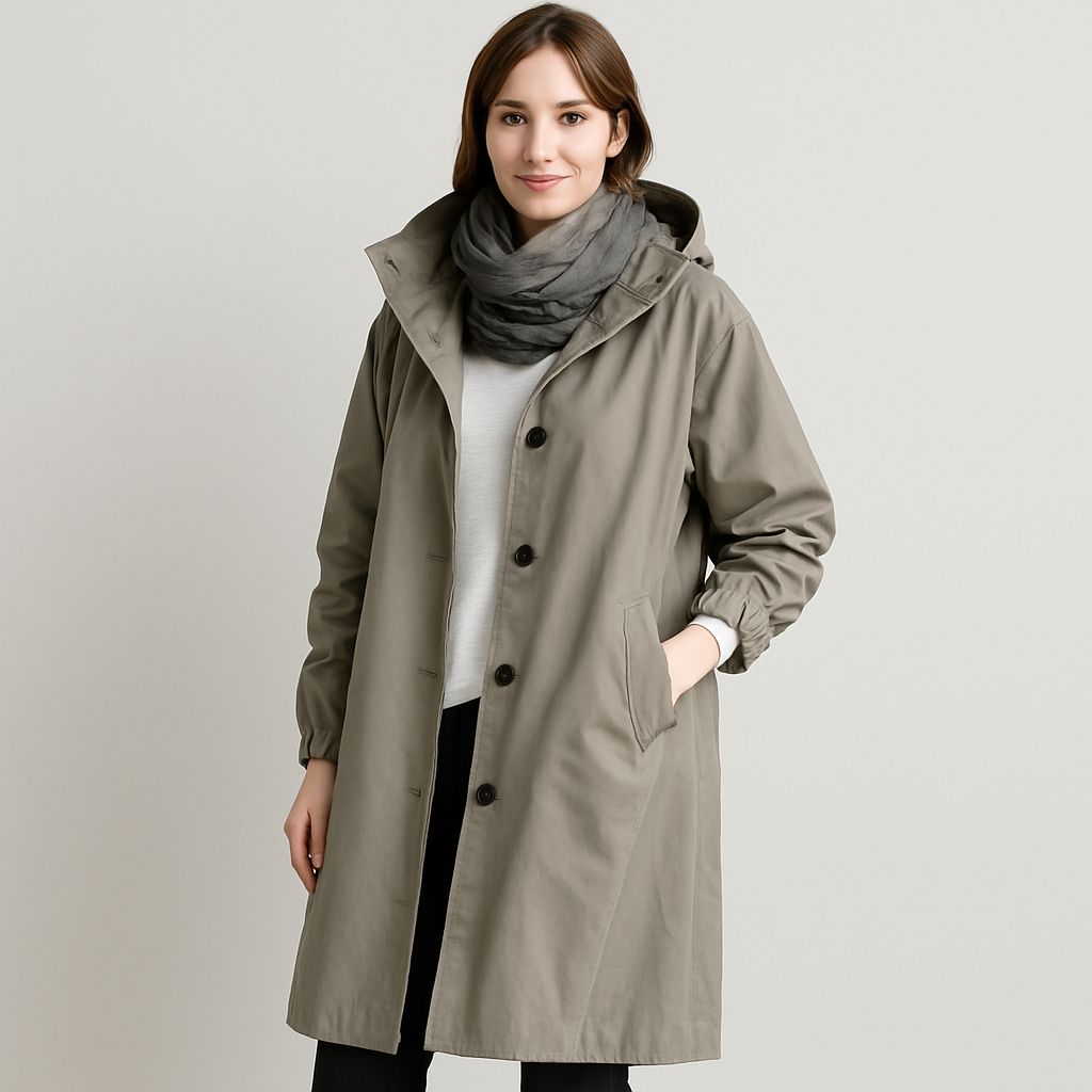 Ella | Trench-coat intemporel et imperméable
