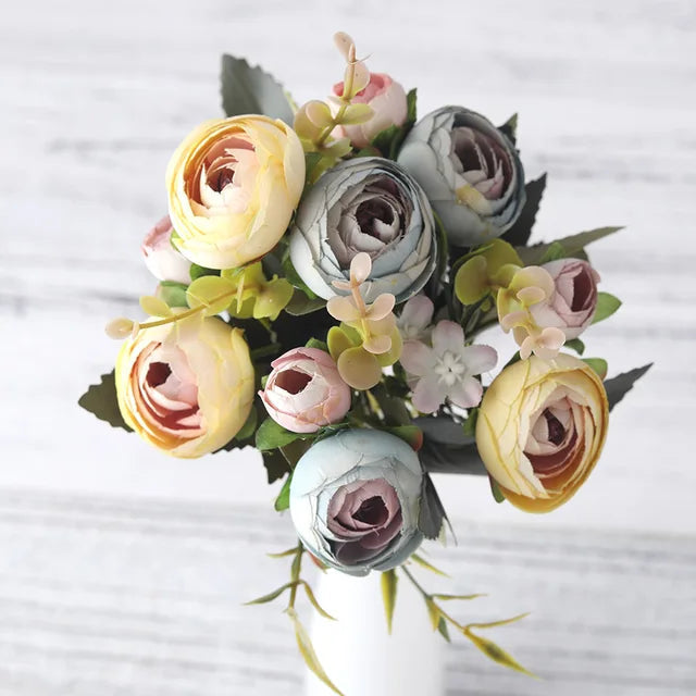 BloomLuxe – Décoration de fleurs artificielles de renoncules