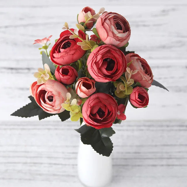 BloomLuxe – Décoration de fleurs artificielles de renoncules