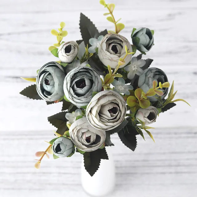 BloomLuxe – Décoration de fleurs artificielles de renoncules