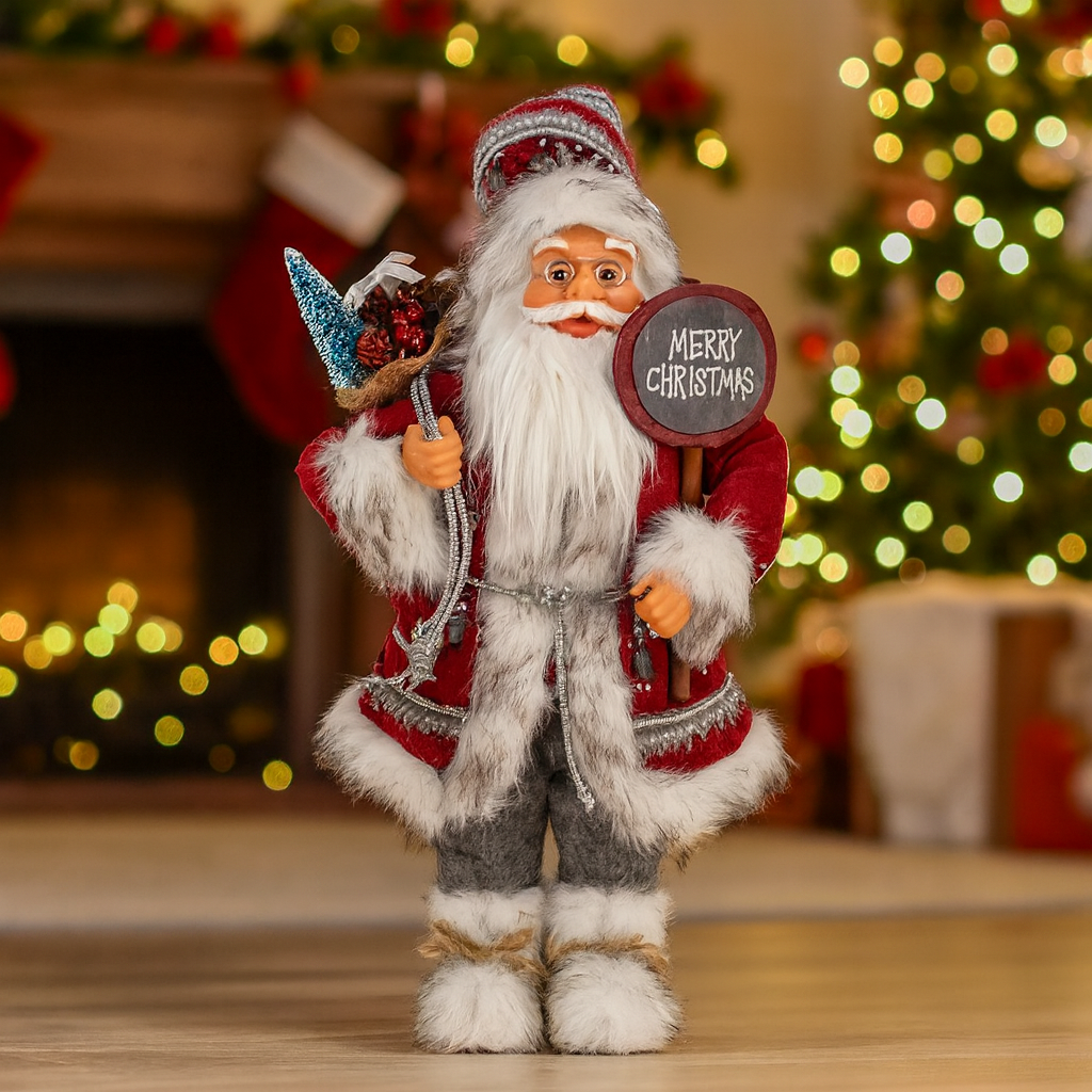 Evergleam | Figurine festive du Père Noël