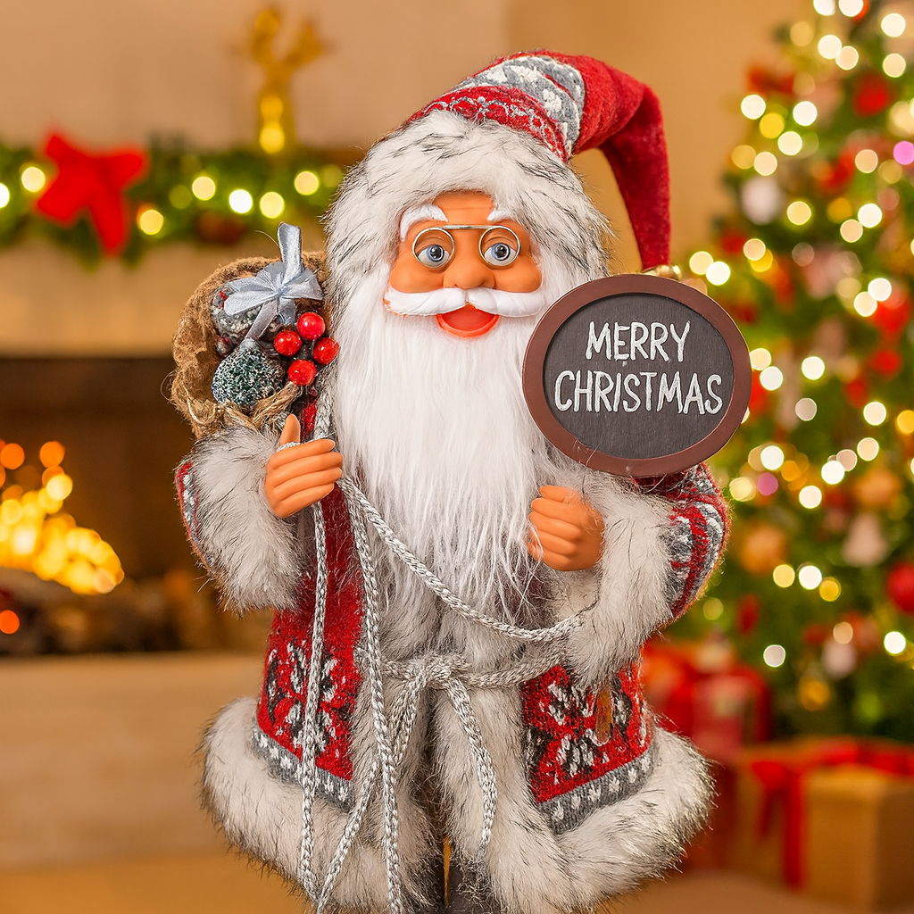 Evergleam | Figurine festive du Père Noël