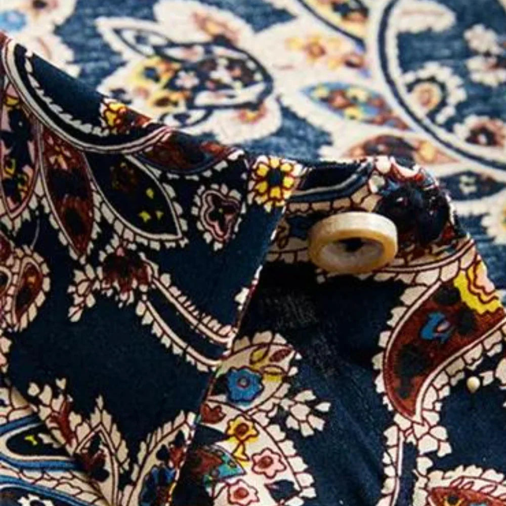 Chemise Klassique Elias – Chemise Élégante avec Imprimés Uniques