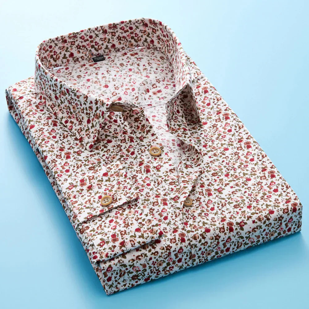 Chemise Klassique Elias – Chemise Élégante avec Imprimés Uniques