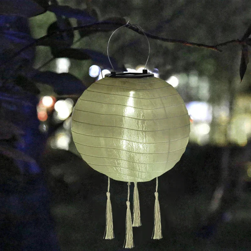 SolarGlow – Lanterne suspendue solaire d'inspiration traditionnelle