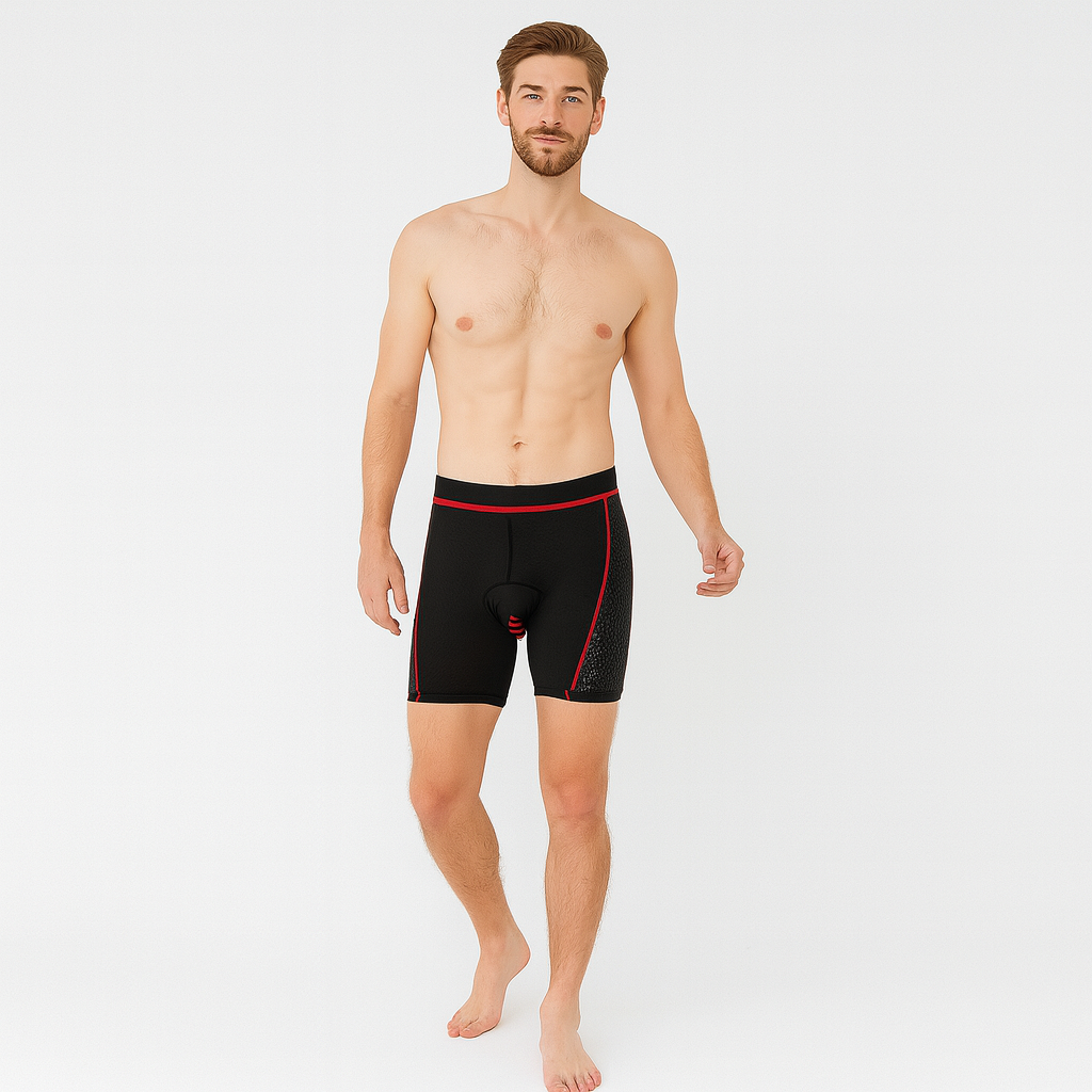 Collant de vélo rembourré en gel – Sous-vêtement de cyclisme pour femmes et hommes
