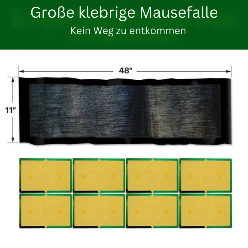 RodentLock Grand Piège À Souris Adhésif – Élimination des Nuisibles Efficace et Facile