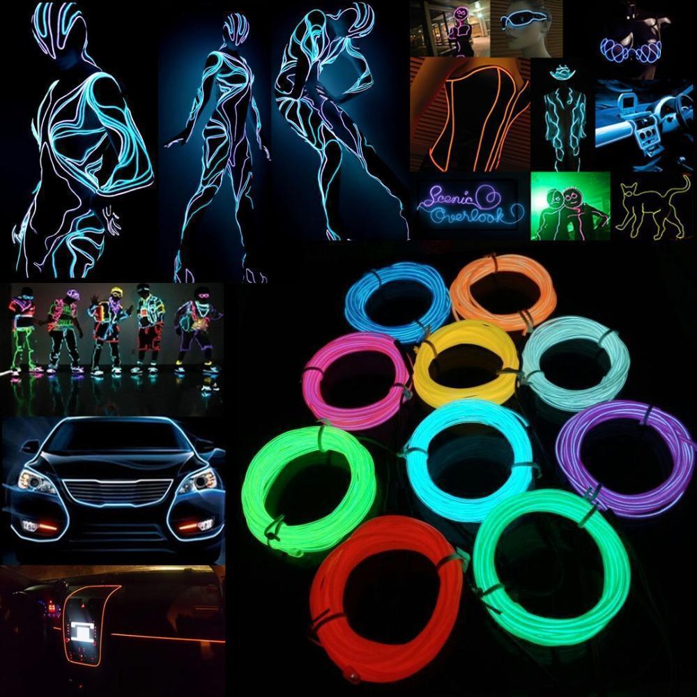 GlowFlex - Fil LED vivant pour éclairage créatif et décoration