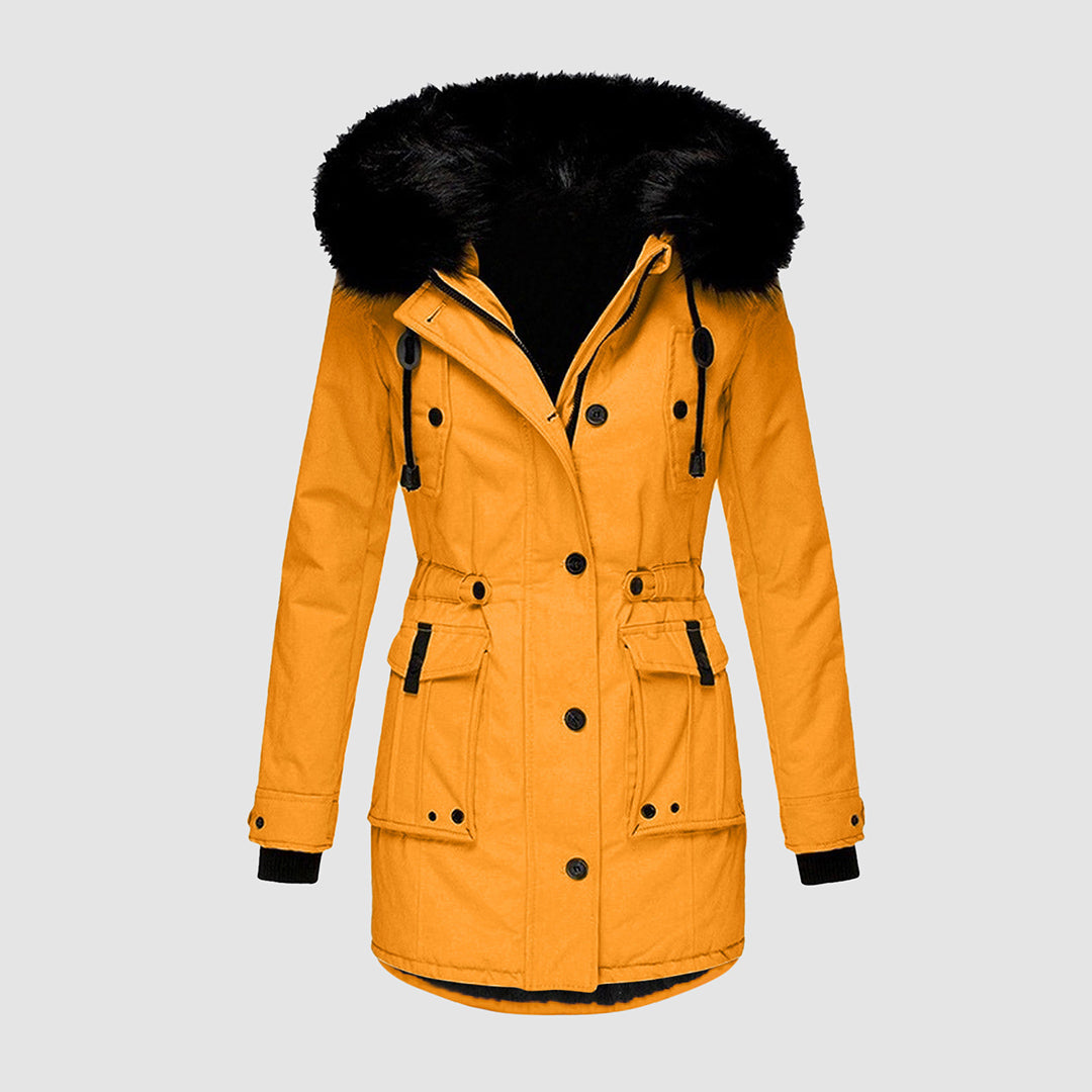 Manteau d'hiver élégant et réconfortant - stylé et confortable