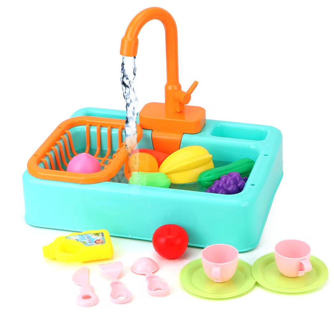 HydroPlay Interactif Lavabo – Jouet d'eau pour enfants, amusant et éducatif, outil d'apprentissage