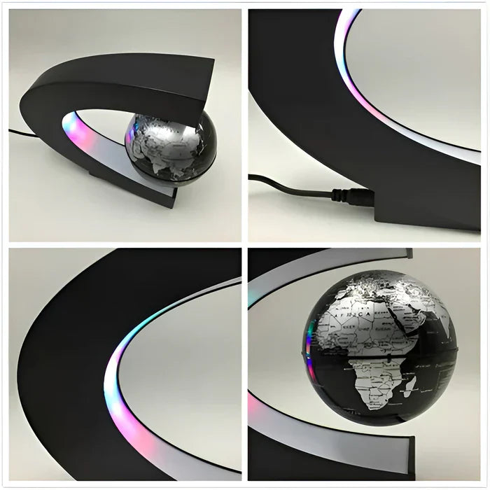 Lumière globes terrestre créative