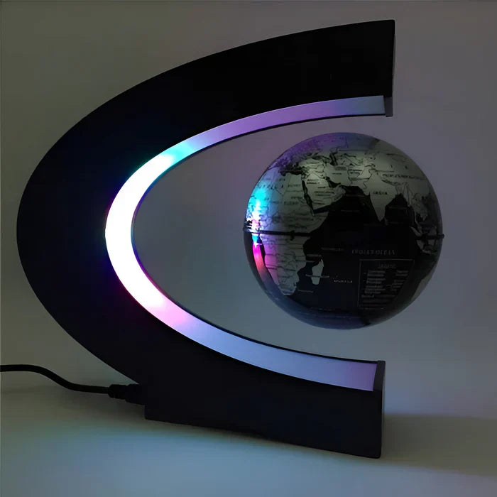 Lumière globes terrestre créative