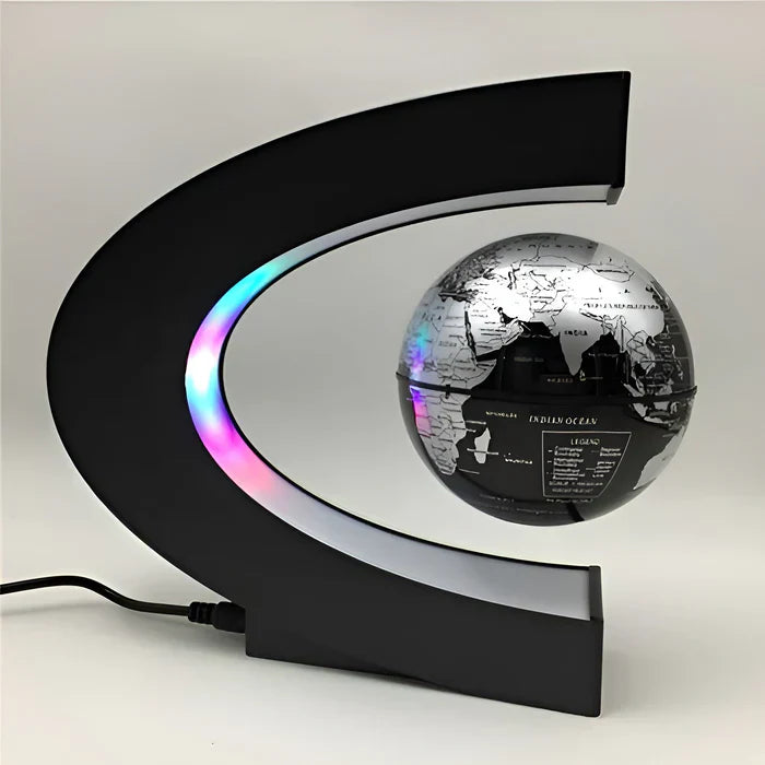 Lumière globes terrestre créative