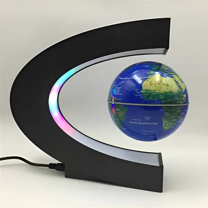 Lumière globes terrestre créative
