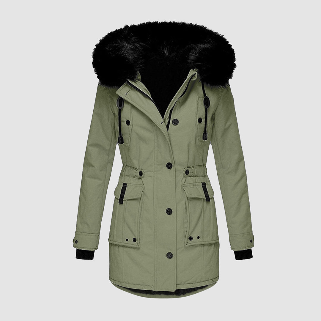 Manteau d'hiver élégant et réconfortant - stylé et confortable