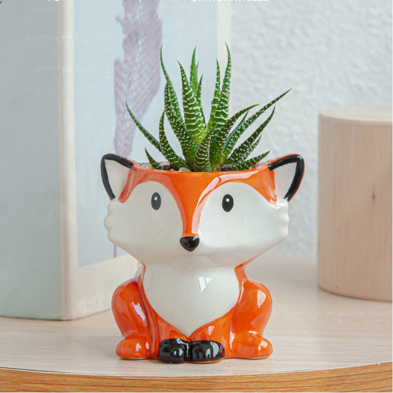 PetalPals - Pots de plantes en céramique artistiques en forme d'animaux