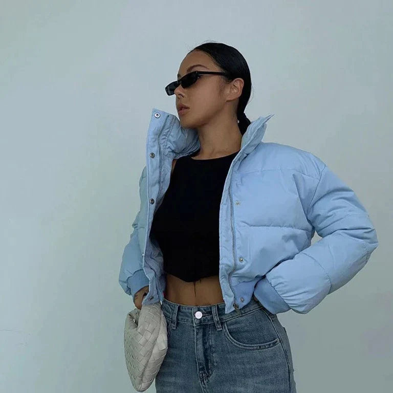 Kelsy - Veste matelassée chic et confortable à col décontracté