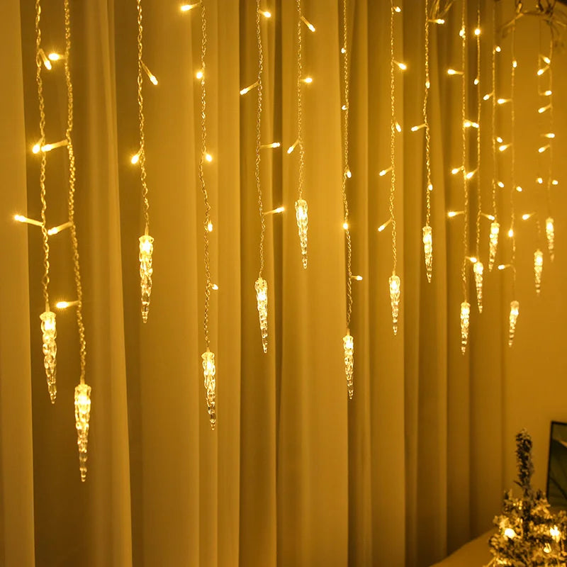 Snowlit- Rideau lumineux d'extérieur à LED