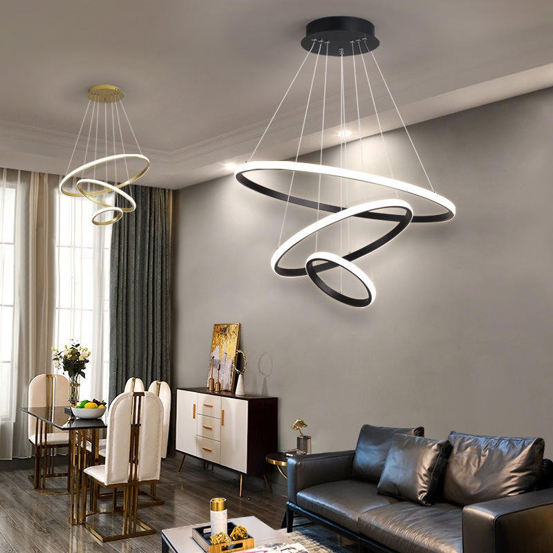 Lampe de plafond spirale élégante