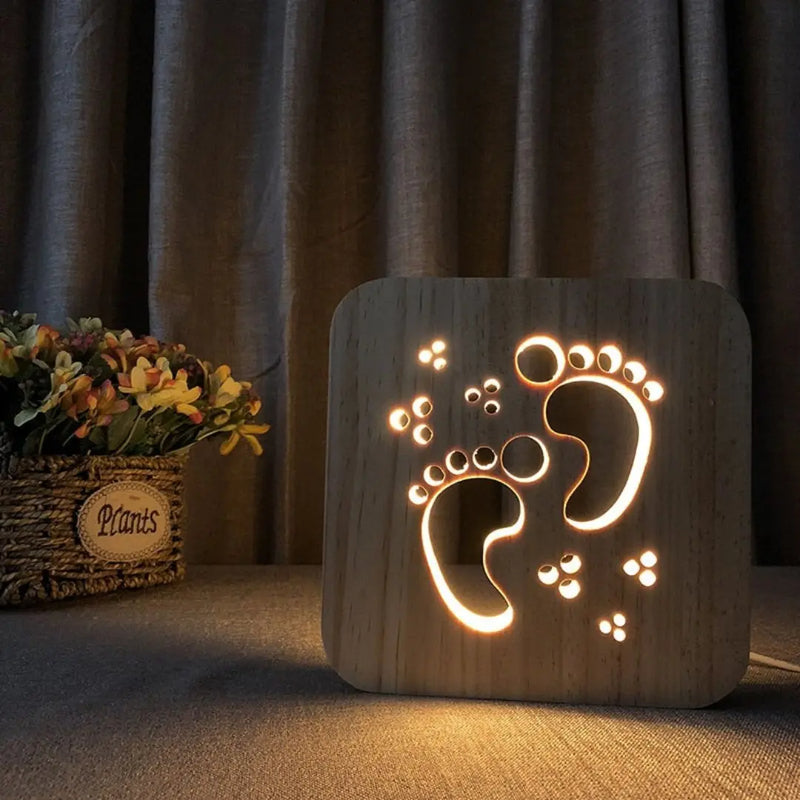 PawfectGlow - Lampe LED 3D charmante