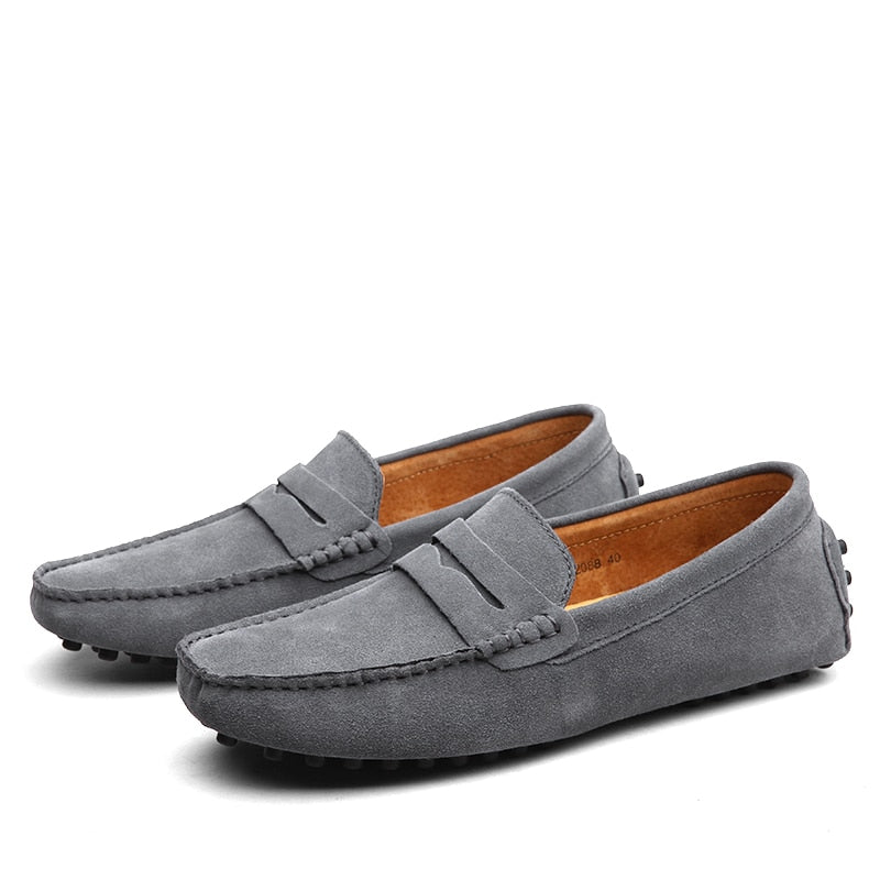 Valdemar - Bottes à chevilles antidérapantes en daim