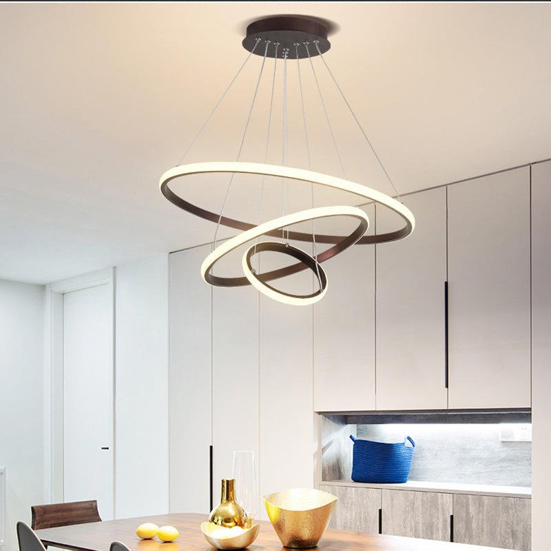 Lampe de plafond spirale élégante